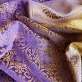 Victoriana Royal Fabric Piece by Oscha Fabric