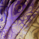 Victoriana Royal Fabric Piece by Oscha Fabric