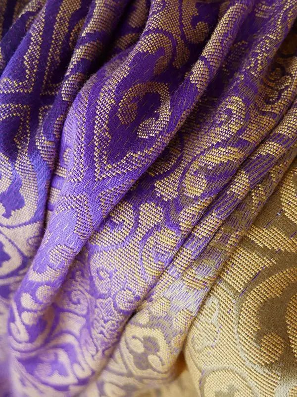 Victoriana Royal Fabric Piece by Oscha Fabric