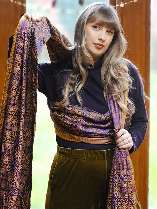 Victoriana Royal Woven Wrap by Oscha - Woven WrapLittle Zen One111141283