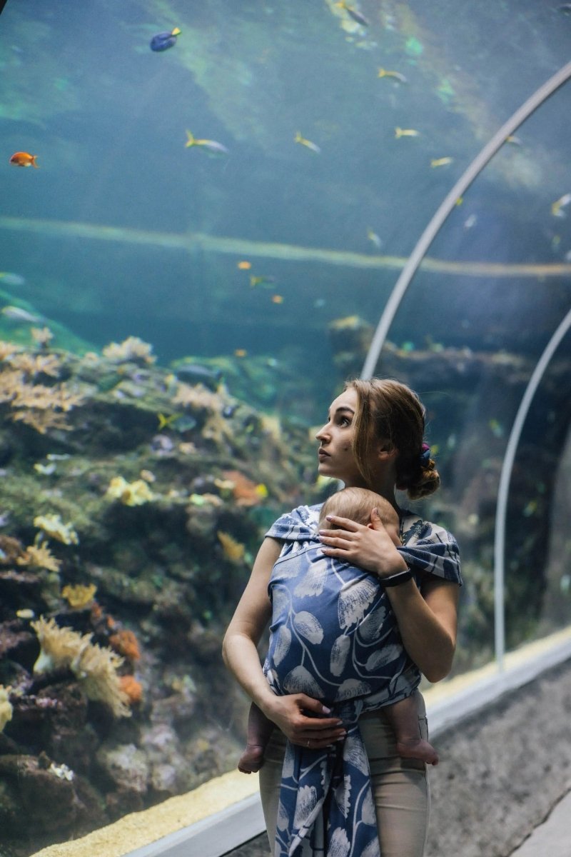 Viridiflora Royal Baby Woven Wrap by LennyLamb - Woven WrapLittle Zen One5907557785006