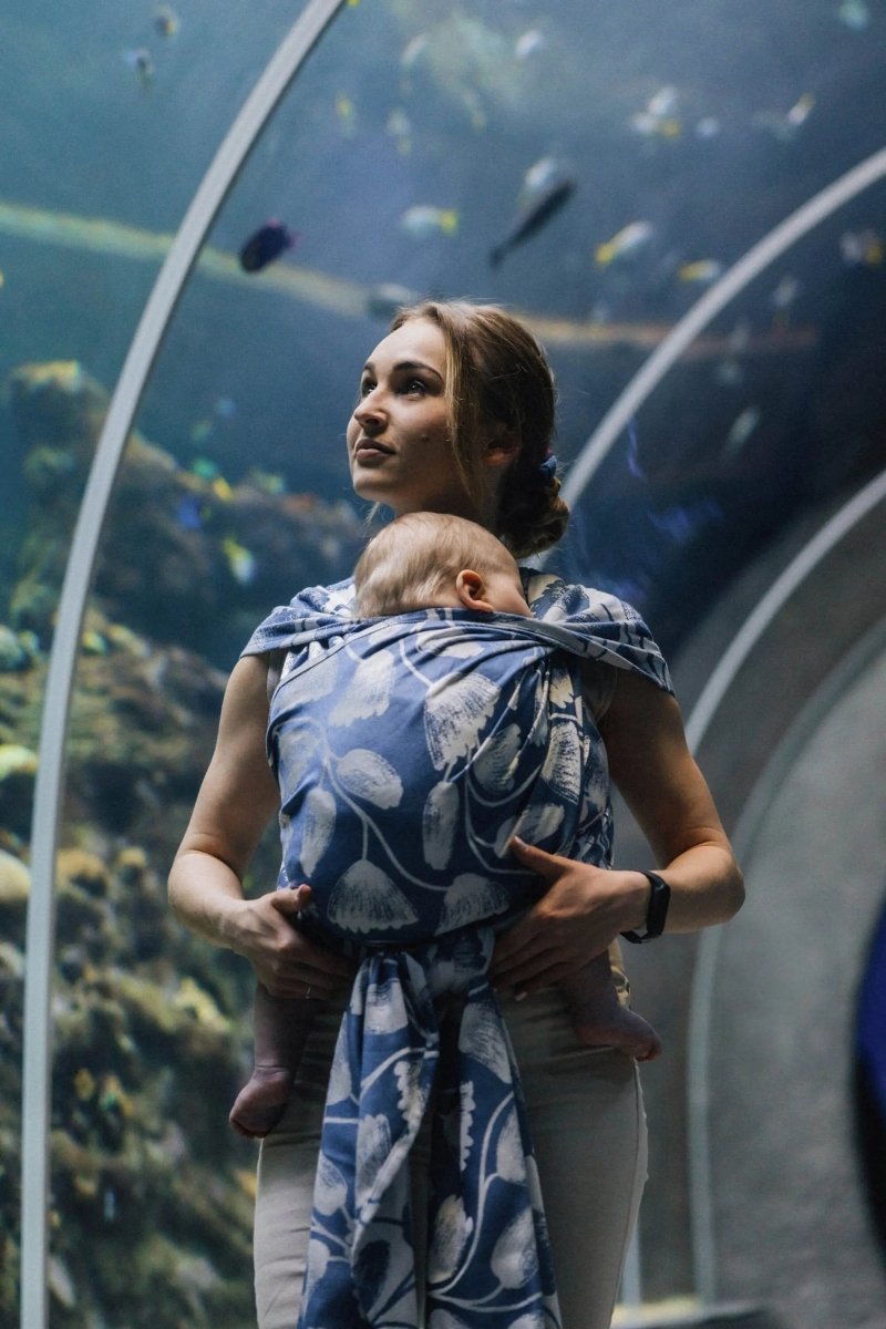 Viridiflora Royal Baby Woven Wrap by LennyLamb - Woven WrapLittle Zen One5907557785006