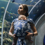 Viridiflora Royal Baby Woven Wrap by LennyLamb - Woven WrapLittle Zen One5907557785006