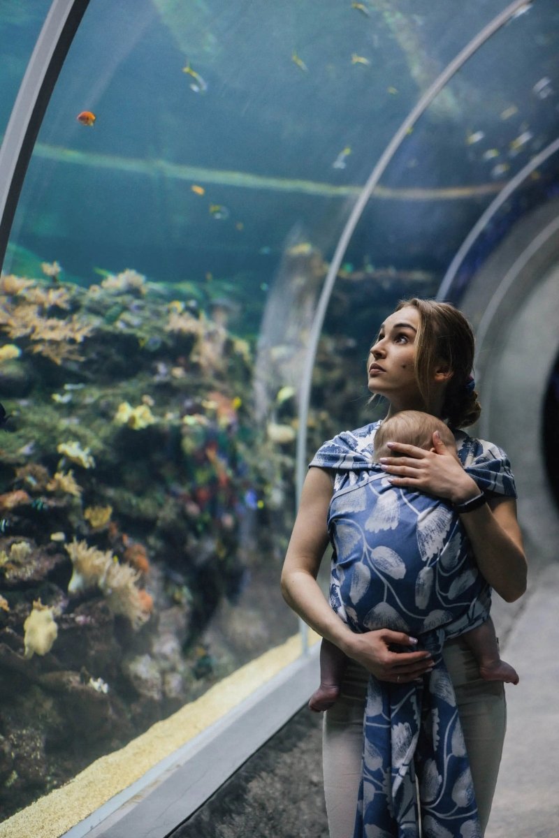 Viridiflora Royal Baby Woven Wrap by LennyLamb - Woven WrapLittle Zen One5907557785006