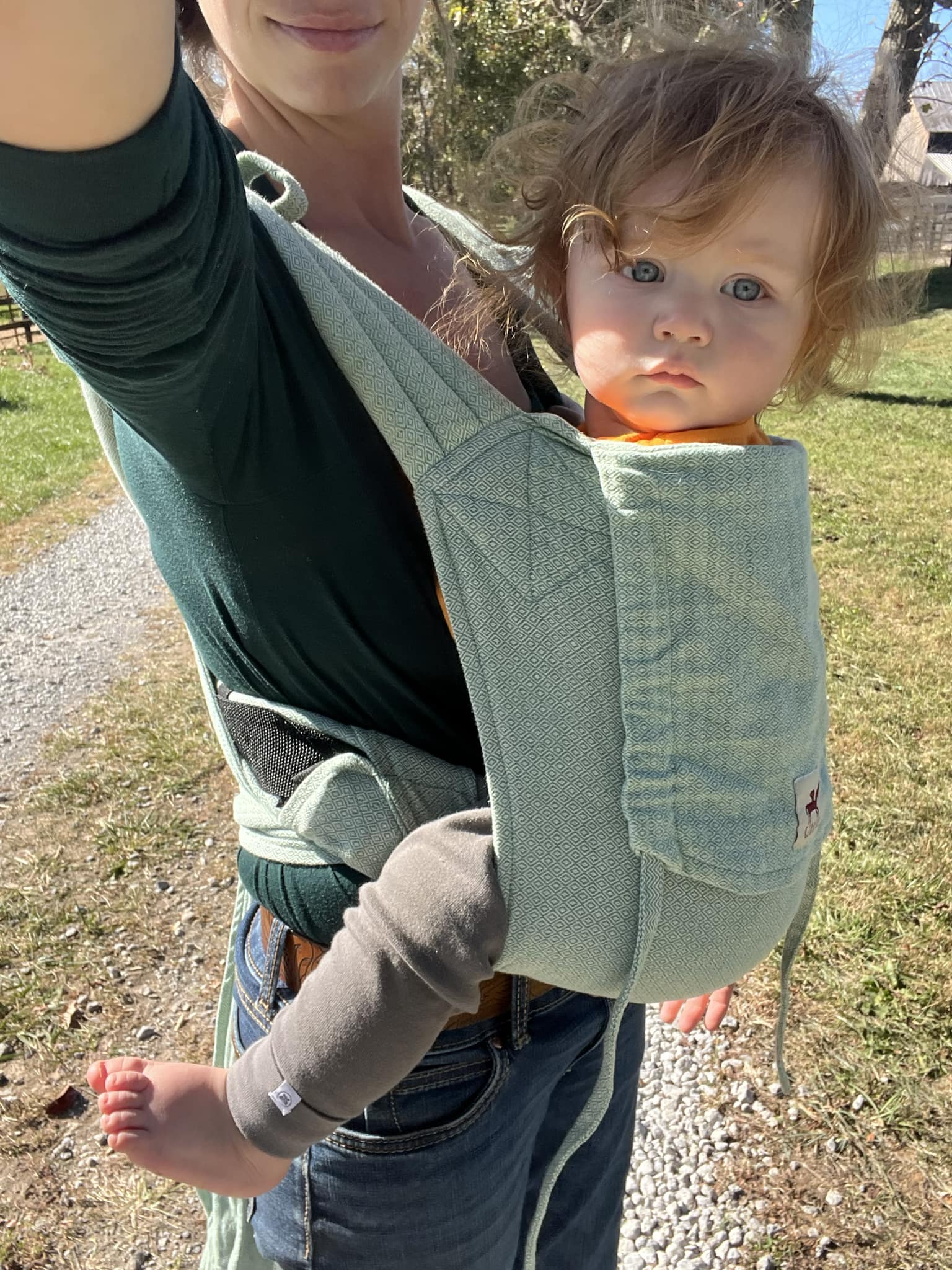 Vivid Palo Pito MySol Half Buckle by Girasol Girasol at Little Zen One