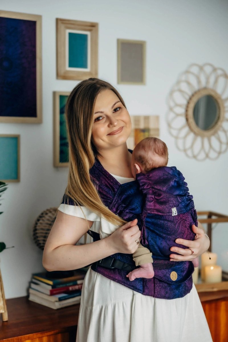 Wild Wine Bouquet LennyHybrid Half Buckle by LennyLamb - Half Buckle CarrierLittle Zen One5907557784177