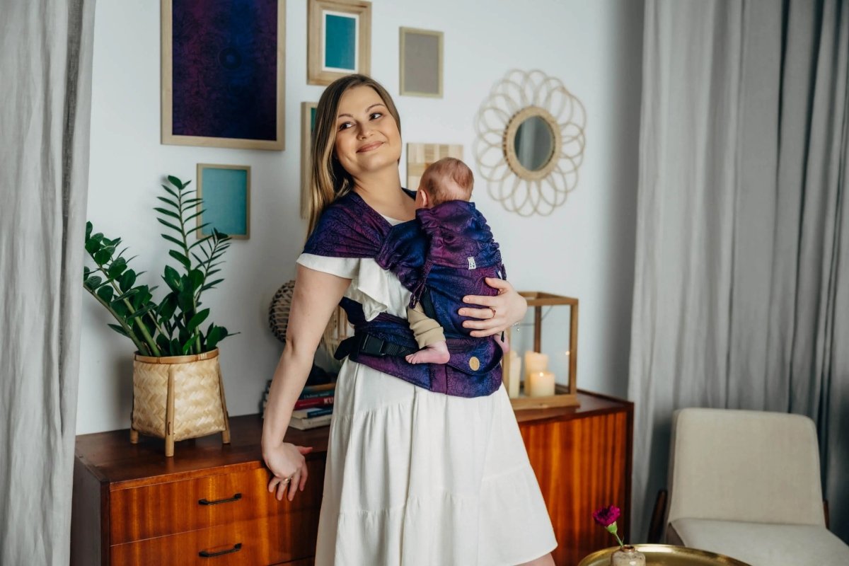 Wild Wine Bouquet LennyHybrid Half Buckle by LennyLamb - Half Buckle CarrierLittle Zen One5907557784177