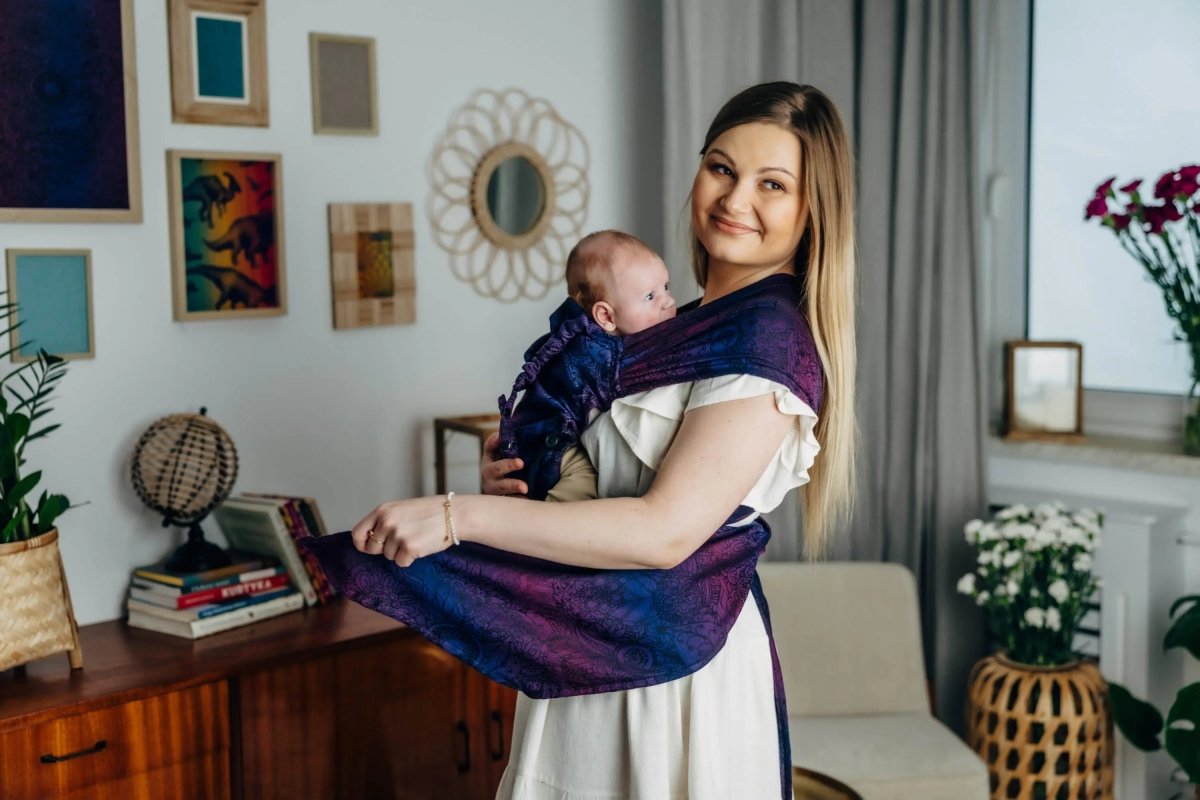 Wild Wine Bouquet LennyHybrid Half Buckle by LennyLamb - Half Buckle CarrierLittle Zen One5907557784177