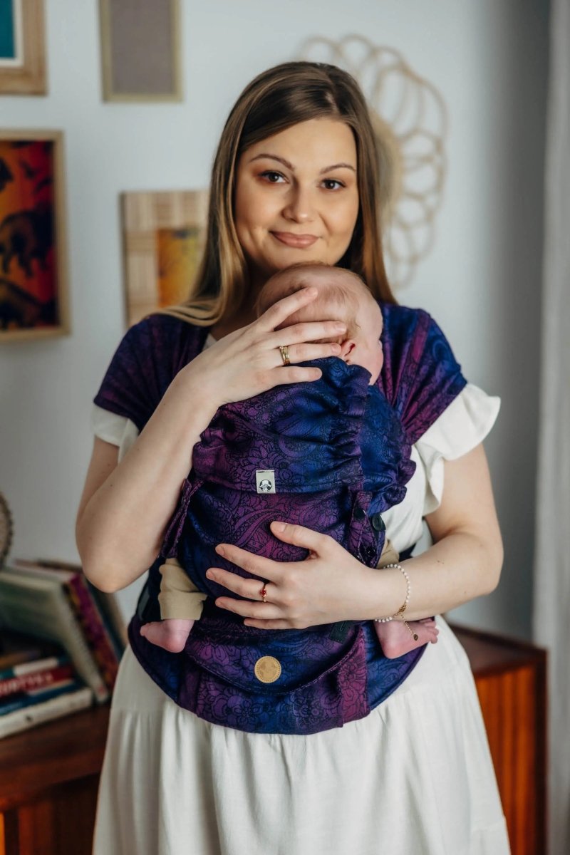 Wild Wine Bouquet LennyHybrid Half Buckle by LennyLamb - Half Buckle CarrierLittle Zen One5907557784177