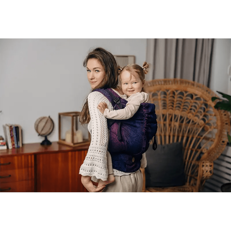 Wild Wine Bouquet LennyPreschool Carrier by LennyLamb - Buckle CarrierLittle Zen One5907557786379