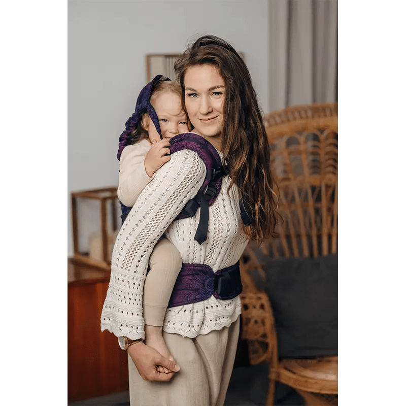 Wild Wine Bouquet LennyPreschool Carrier by LennyLamb - Buckle CarrierLittle Zen One5907557786379