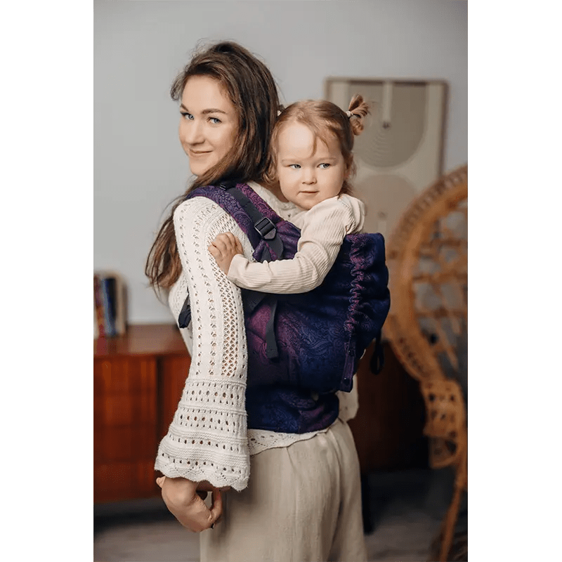 Wild Wine Bouquet LennyPreschool Carrier by LennyLamb - Buckle CarrierLittle Zen One5907557786379