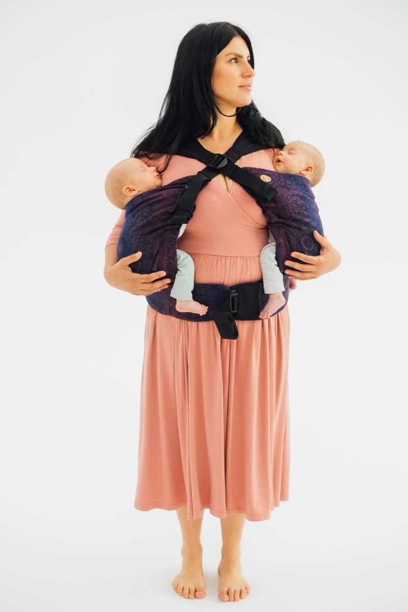 Wild Wine Bouquet Lennytwin Carrier by LennyLamb Twin Carrier