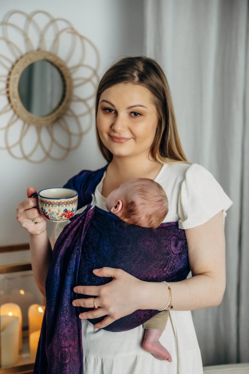 Wild Wine Bouquet Ring Sling by LennyLamb - Ring SlingLittle Zen One5907557784115