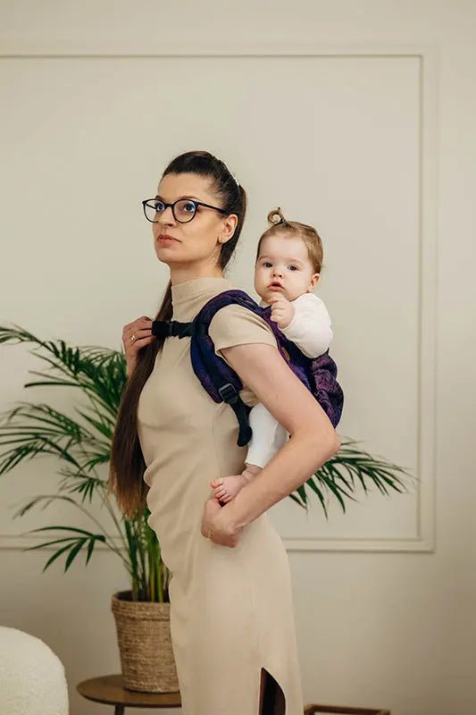 Wild Wine Bouquet Toddler Onbuhimo PRO by Lennylamb - OnbuhimoLittle Zen One78697040