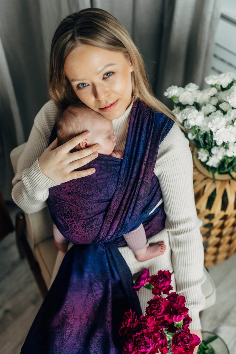Wild Wine Bouquet Woven Wrap