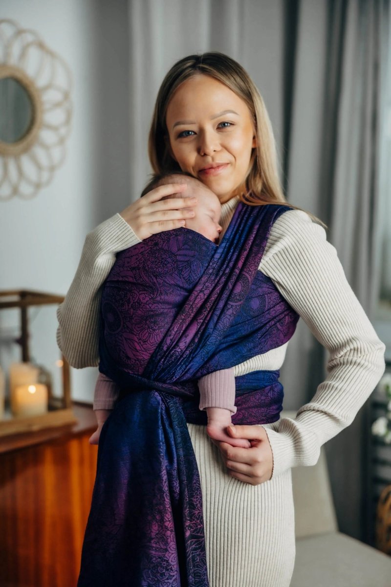 Wild Wine Bouquet Woven Wrap