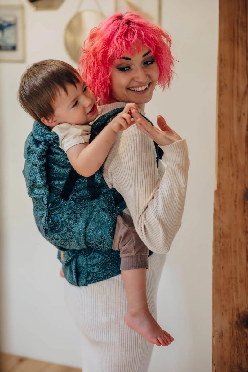 Wild Wine Ivy LennyPreschool Carrier by LennyLamb - Buckle CarrierLittle Zen One5907557782357