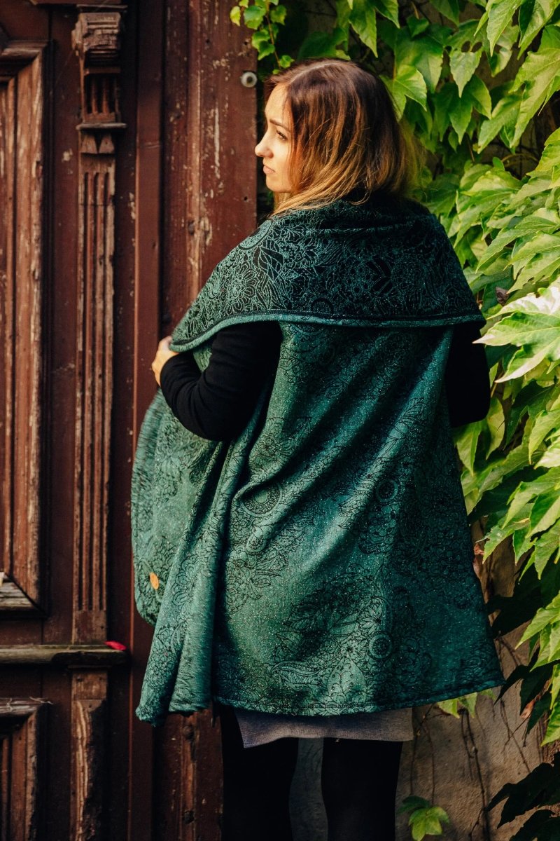 Wild Wine Ivy Long Cardigan