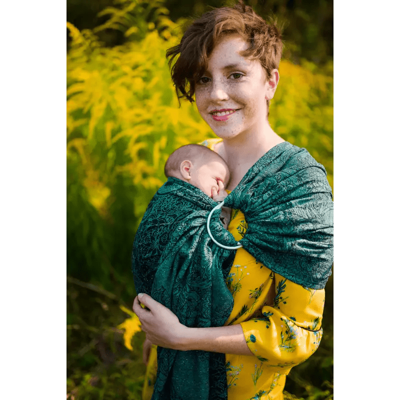 Wild Wine Ivy Ring Sling by LennyLamb - Ring SlingLittle Zen One5907557766586