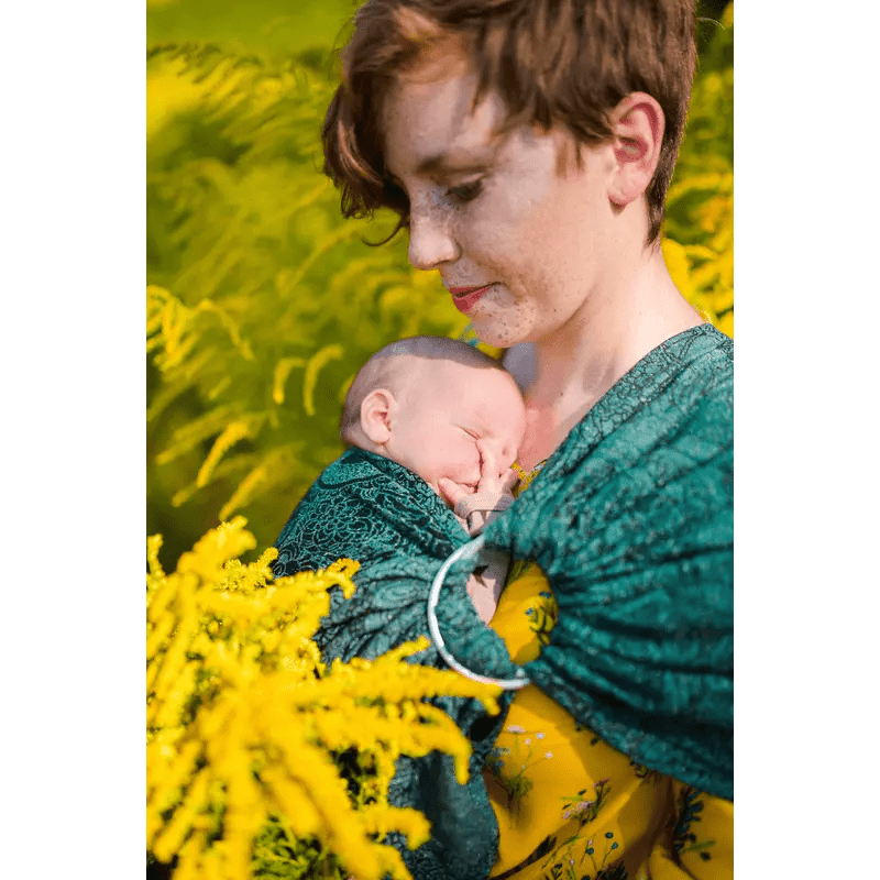 Wild Wine Ivy Ring Sling by LennyLamb - Ring SlingLittle Zen One5907557766586