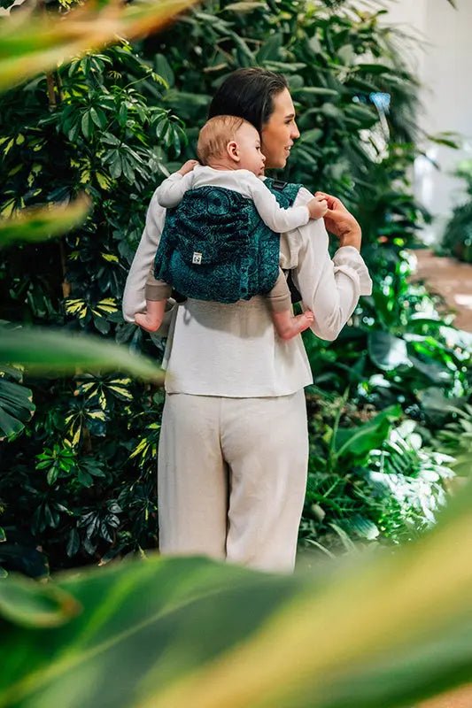 Wild Wine Ivy Toddler Onbuhimo PRO by Lennylamb - OnbuhimoLittle Zen One5907557789608