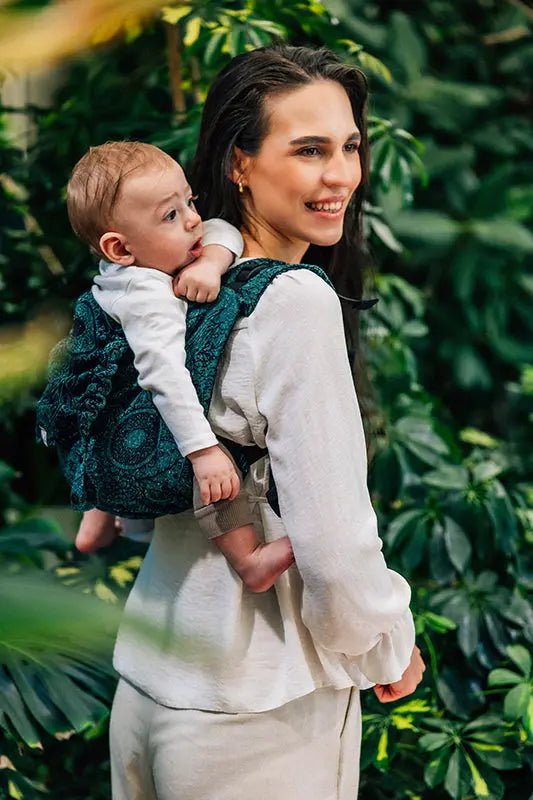 Wild Wine Ivy Toddler Onbuhimo PRO by Lennylamb - OnbuhimoLittle Zen One5907557789608