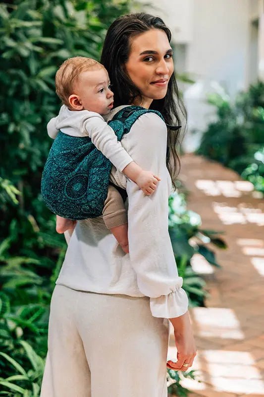 Wild Wine Ivy Toddler Onbuhimo PRO by Lennylamb - OnbuhimoLittle Zen One5907557789608