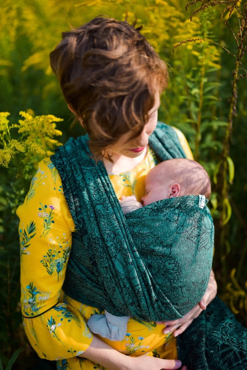 Wild Wine Ivy Woven Wrap by Lennylamb - Woven WrapLittle Zen One5907557766593