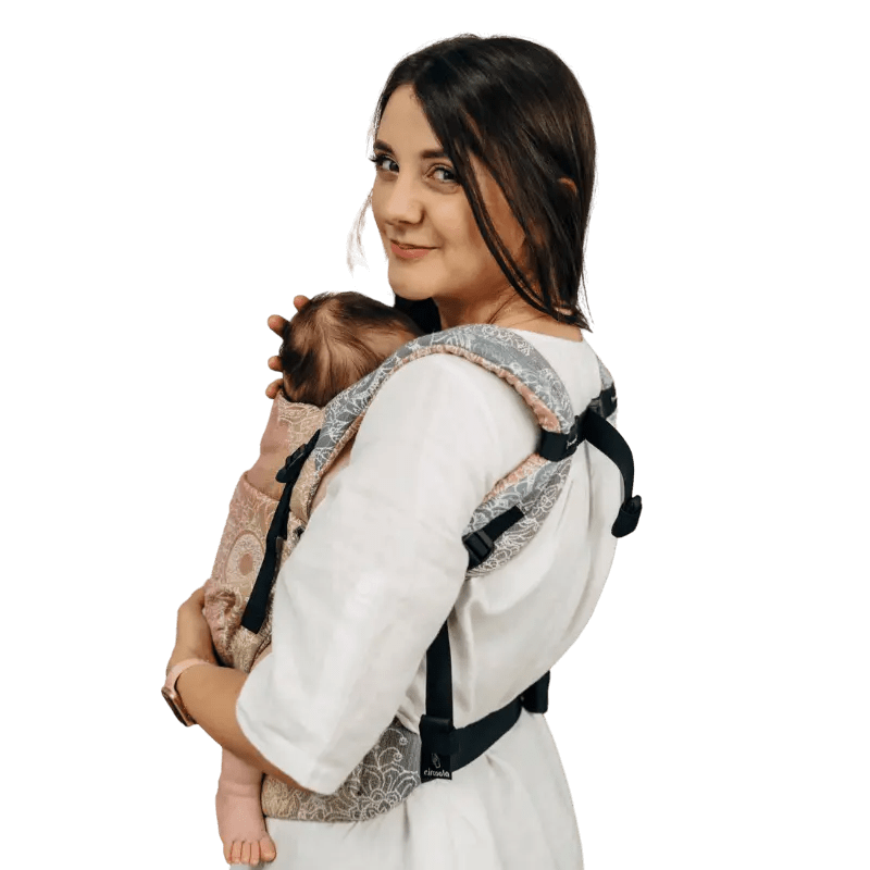 Wild Wine Vineyard LennyLight Baby Carrier by LennyLamb - Buckle CarrierLittle Zen One5907557780735