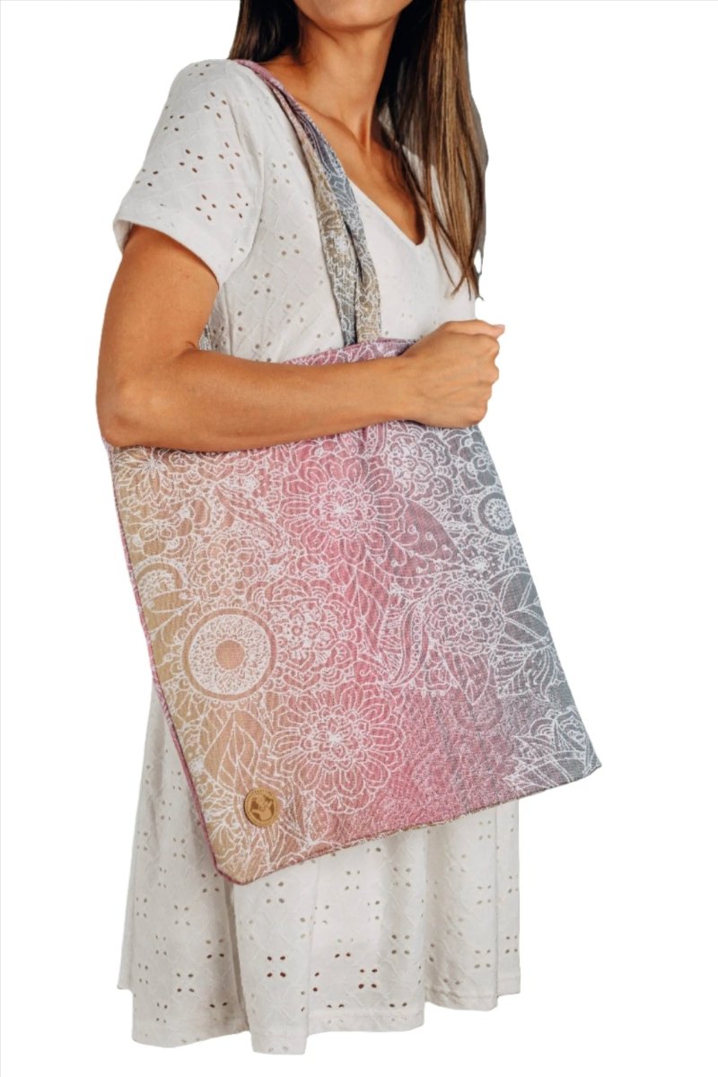 Wild Wine Vineyard Shopping Bag by LennyLamb Bags