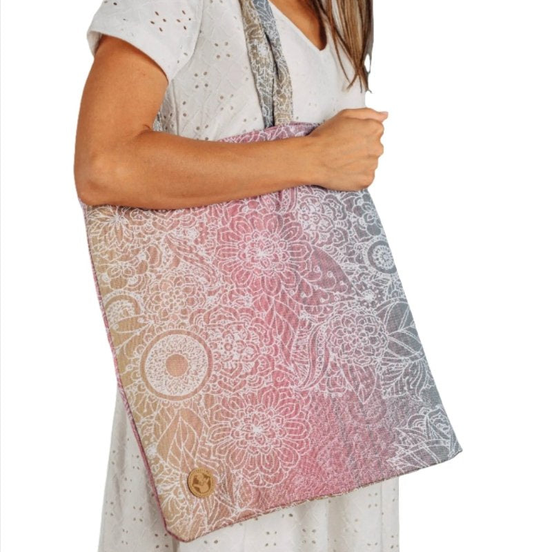 Wild Wine Vineyard Shopping Bag by LennyLamb Bags