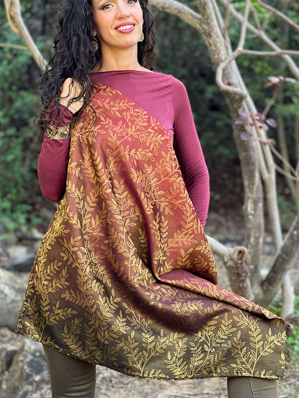 Willow Astralis Infinity Loop Scarf by Oscha Oscha at Little Zen One