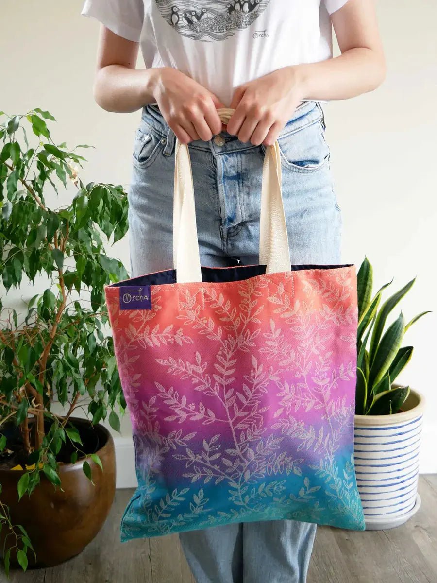 Willow Esprit Jacquard Tote Bag by Oscha Bags