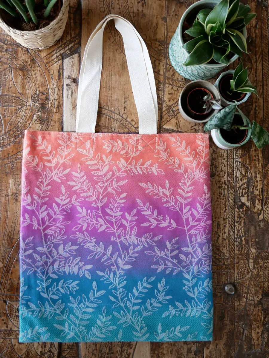 Willow Esprit Jacquard Tote Bag by Oscha - BagsLittle Zen One20364112