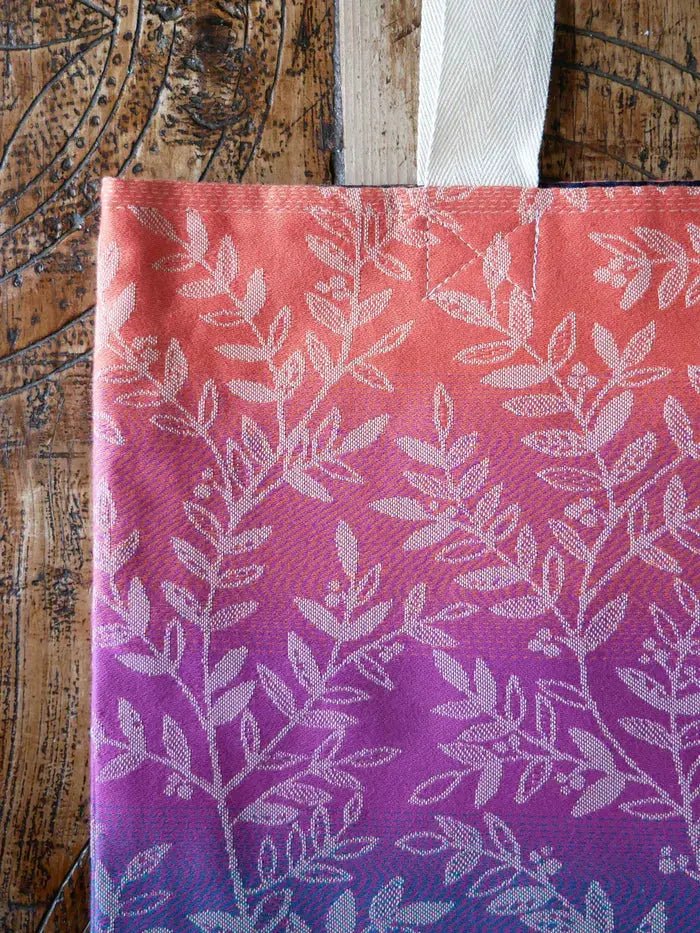 Willow Esprit Jacquard Tote Bag by Oscha - BagsLittle Zen One20364112