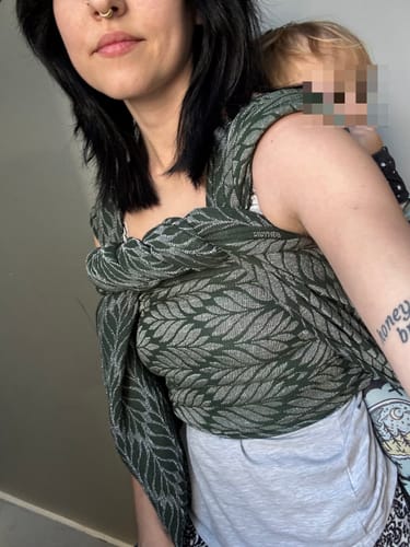 Forest Trias Tri Blend Woven Wrap by Didymos Didymos at Little Zen One