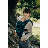 LennyLamb Zebra buckle baby carrier