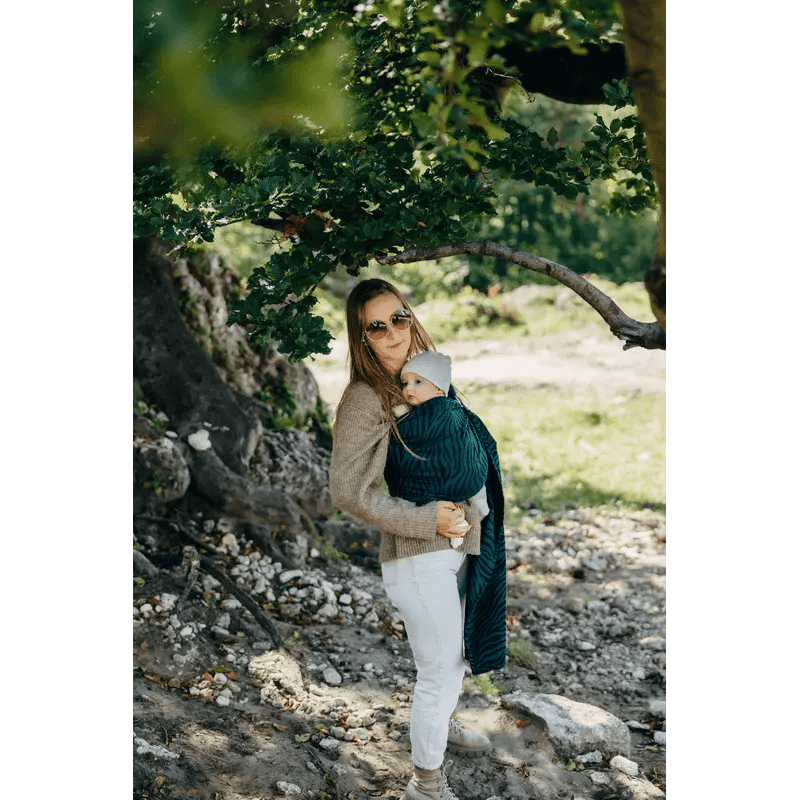 Zebra Savanna Ring Sling by LennyLamb - Ring SlingLittle Zen One5907557787215