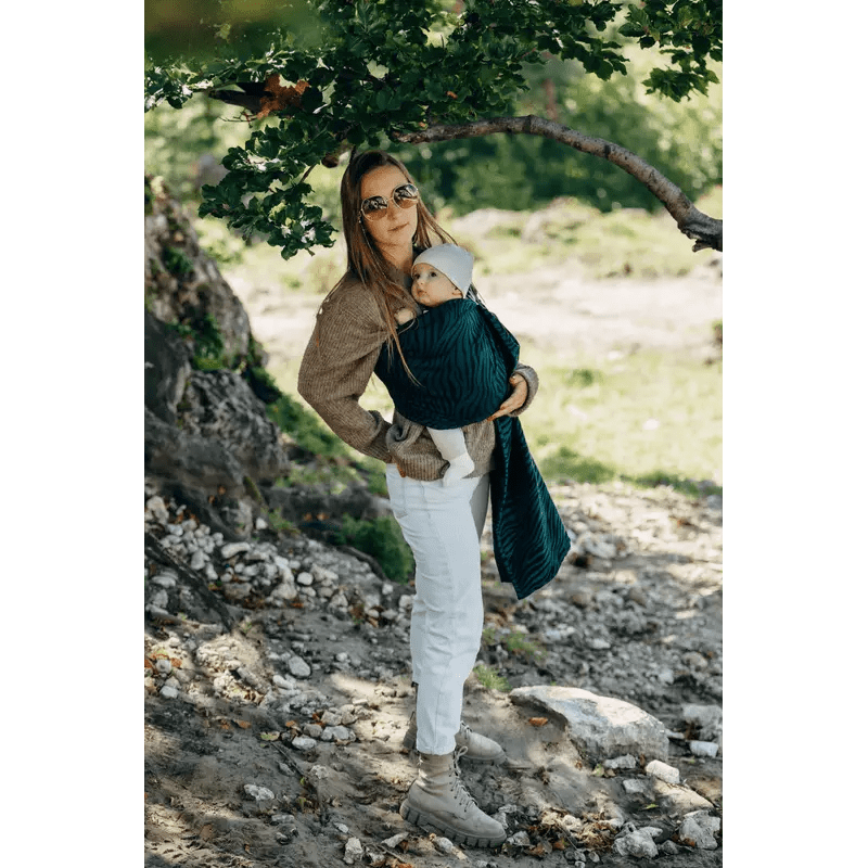 Zebra Savanna Ring Sling by LennyLamb - Ring SlingLittle Zen One5907557787215