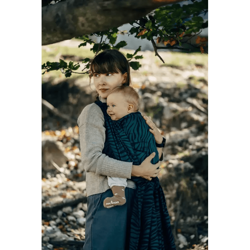 Zebra Savanna Woven Wrap by Lennylamb - Woven WrapLittle Zen One5907557787222