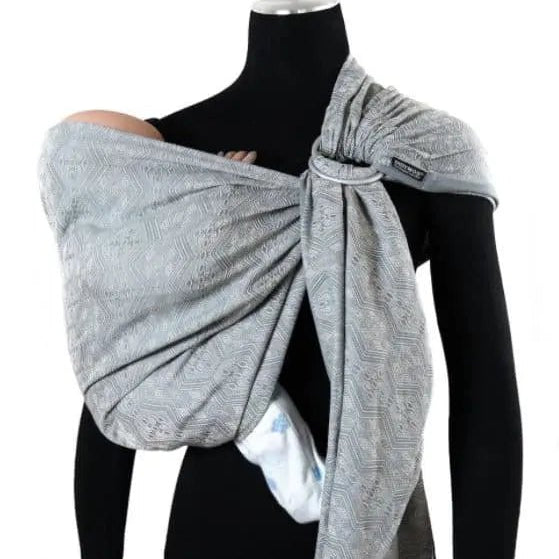 1975 Mystic Silver Tussah Gold DidySling Ring Sling by Didymos - Ring SlingLittle Zen One4152170786