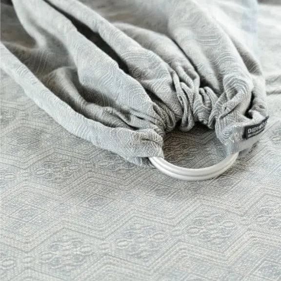 1975 Mystic Silver Tussah Gold DidySling Ring Sling by Didymos - Ring SlingLittle Zen One4152170786