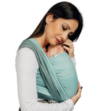 Herringbone Mint Woven Wrap by LennyLamb