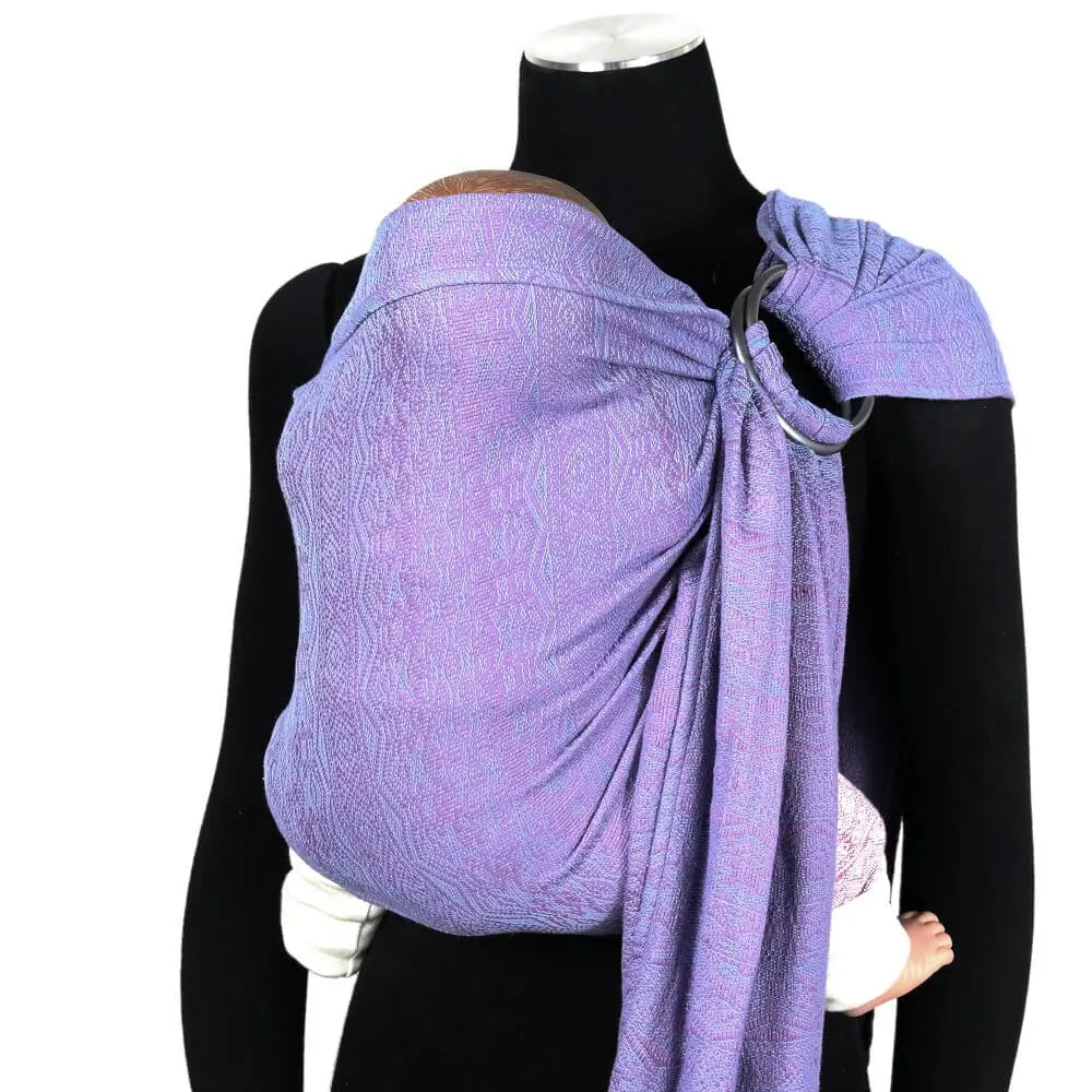 Ada Amethyst Azure DidySling by Didymos - Ring SlingLittle Zen One4048554323752