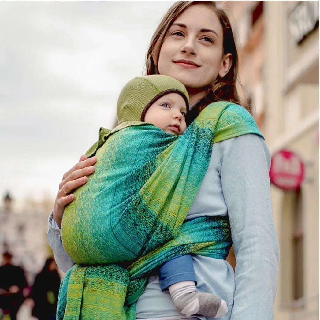 Ada Malachite Woven Wrap