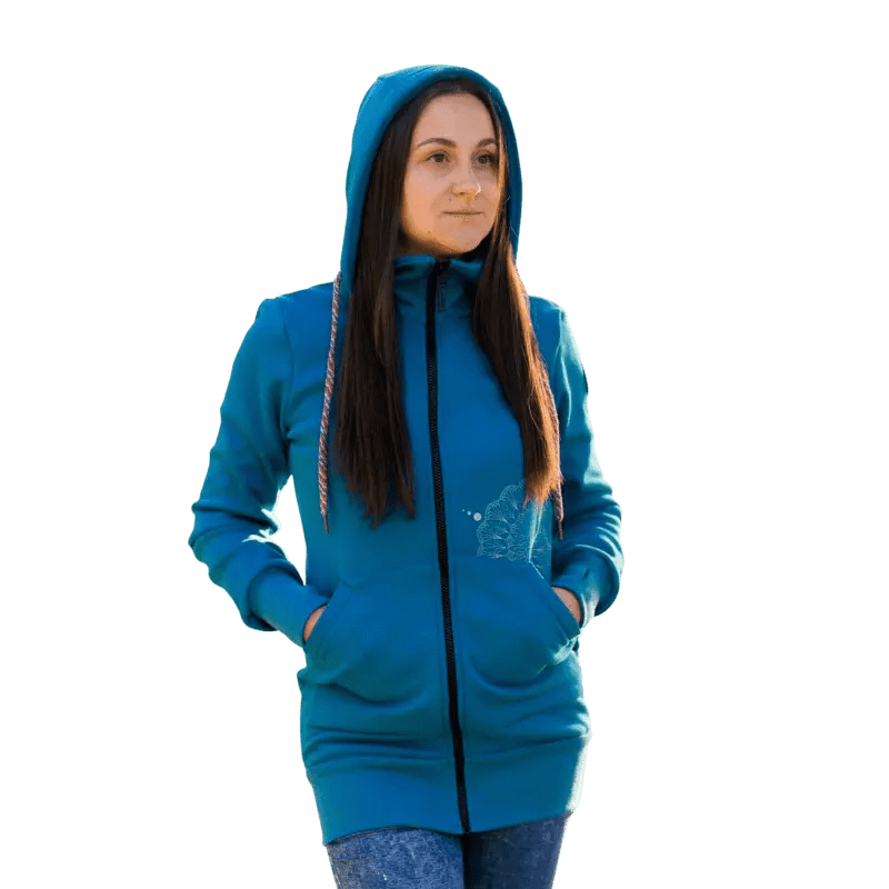 Angel Wings Babywearing Hoodie Blue - Babywearing OuterwearLittle Zen One4157017433