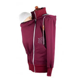 Angel Wings Babywearing Hoodie Bordeaux Babywearing Outerwear