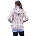 Angel Wings Babywearing Hoodie Feathers Old Pink Babywearing Outerwear