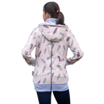 Angel Wings Babywearing Hoodie Feathers Old Pink - Babywearing OuterwearLittle Zen One83867216